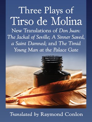 cover image of Three Plays of Tirso de Molina
